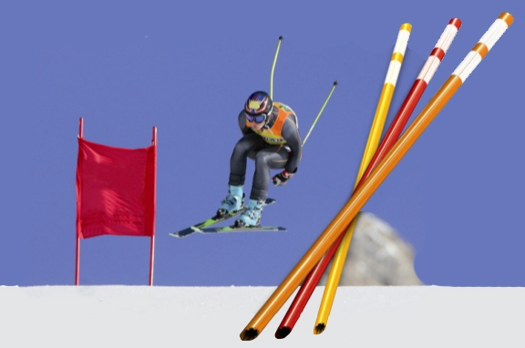 Snow markers (ski slopes & mountain roads)
