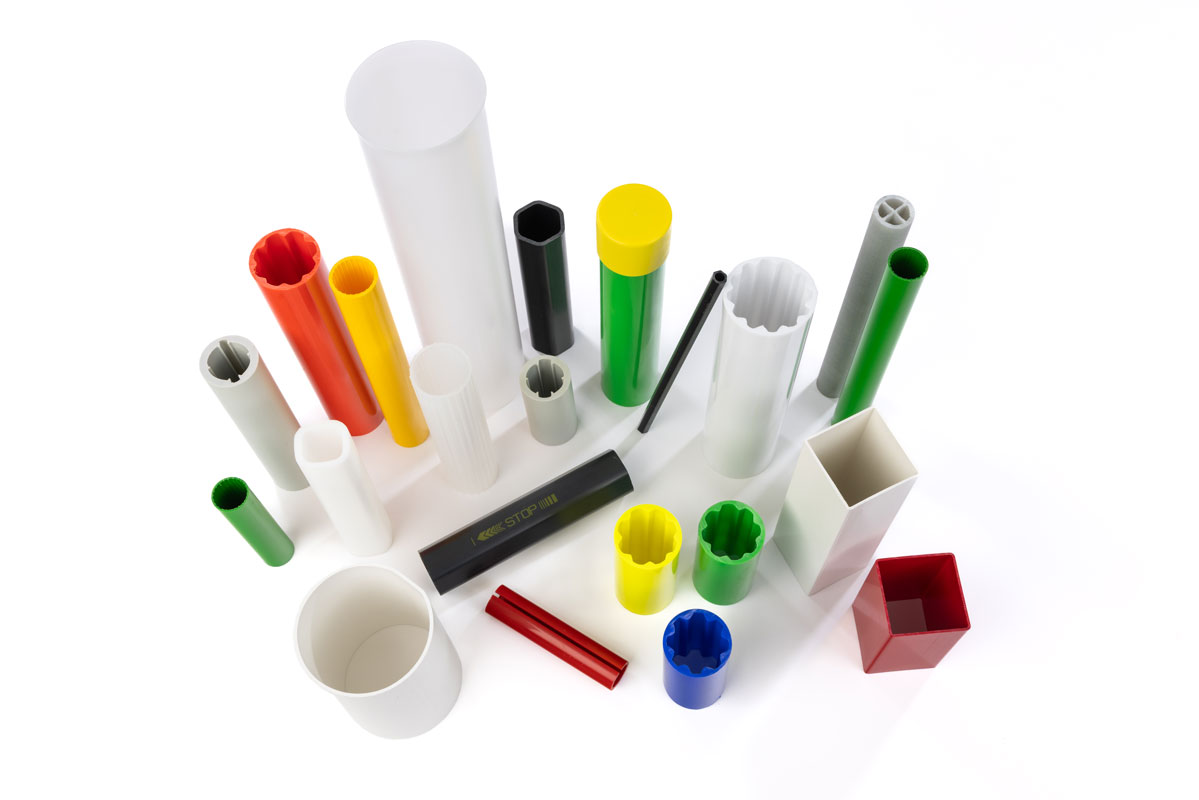 Custom technical plastic tubes