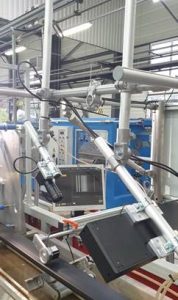 Inline-Kontrollsystem mit Kamera in ultrahoher Auflösung